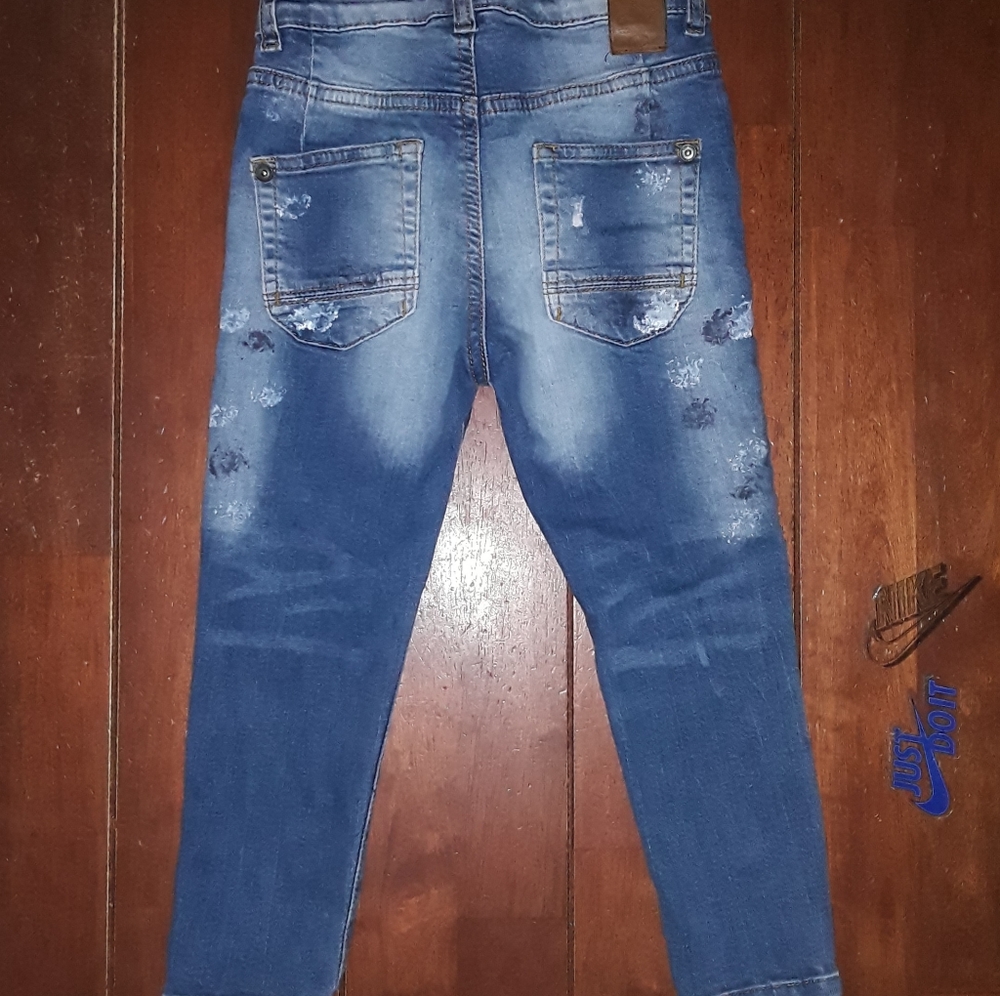 Zara paint splattered jeans - Picture 4 of 7